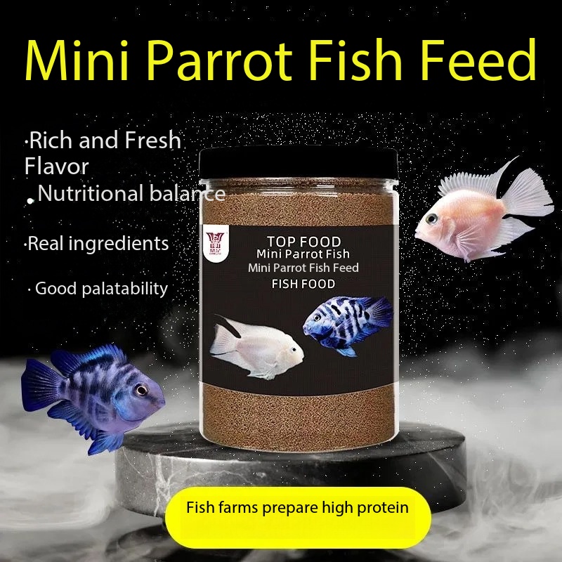 Aquarium Fish Vitamin - High Protein Spirulina Astaxanthin Mini Parrot