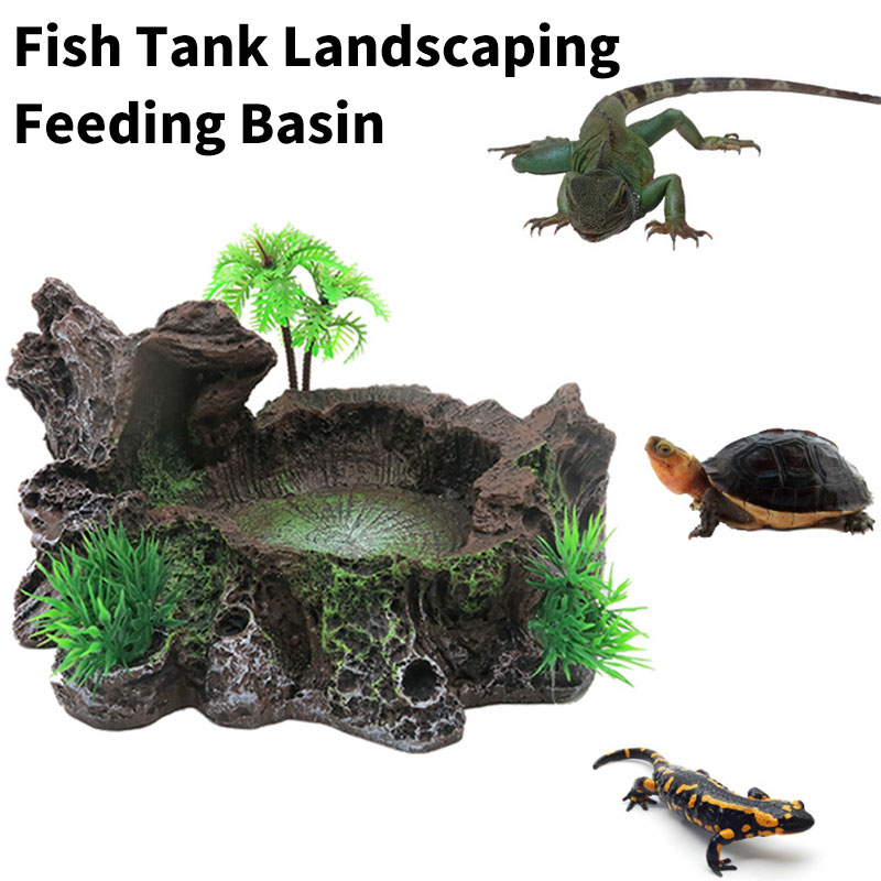 Aquarium Fish Artificial - Lava Rock Aquarium Ornament Artificial Fish