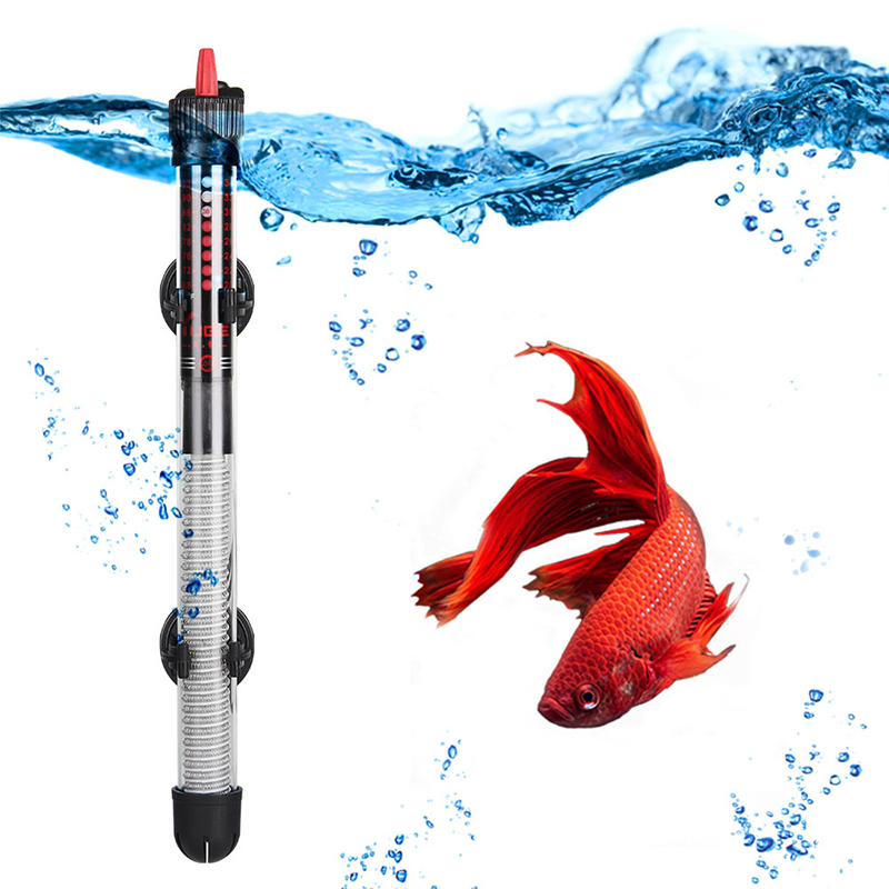 Aquarium Heater Submersible - 25W-300W Adjustable Temperature Thermostat Heater Rod