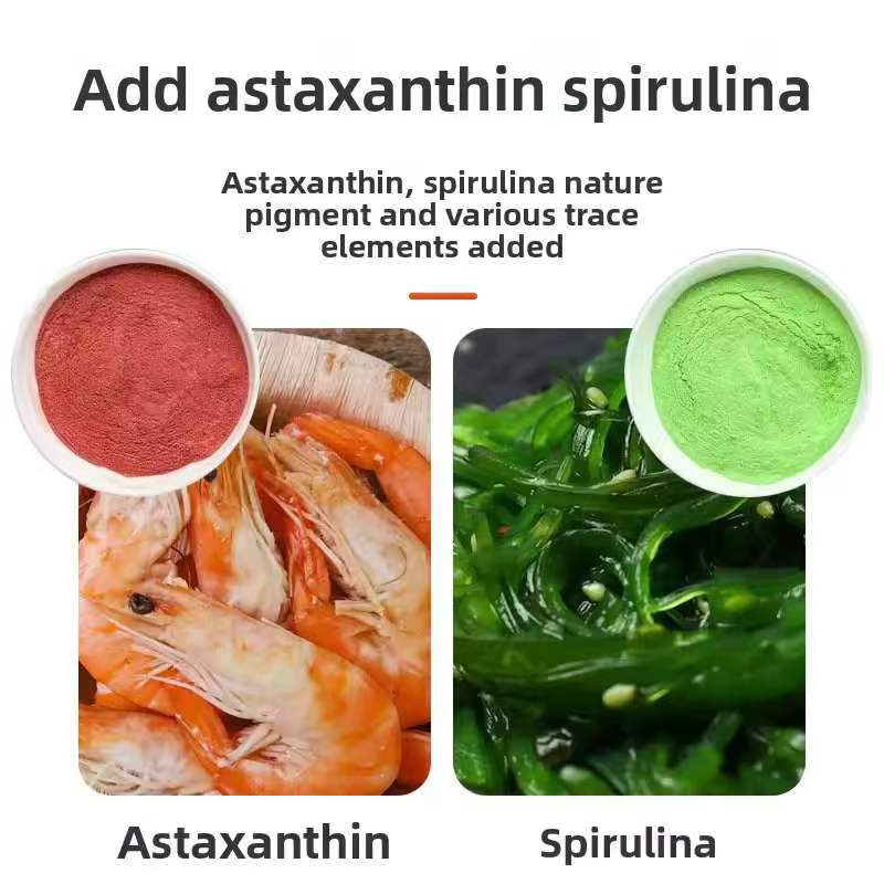 High Protein Spirulina Astaxan - Aquarium Fish Vitamin ulasan dan harga