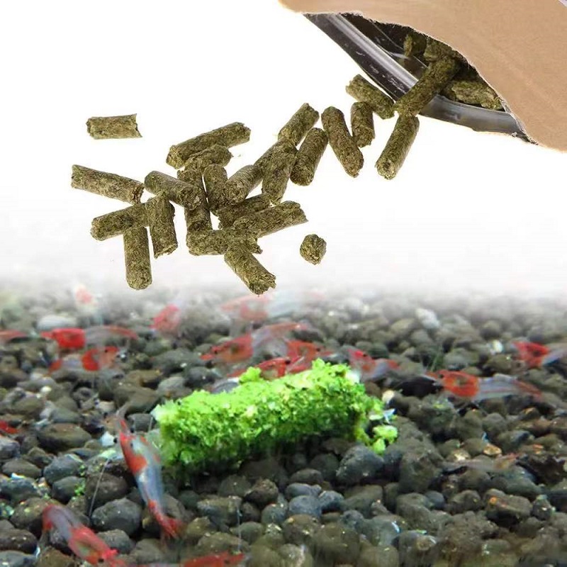Spinach Shrimp Feed Ornamental - Aquarium Fish Vitamin ulasan dan harga