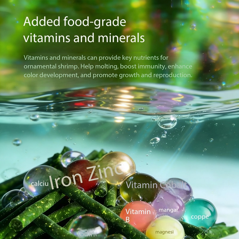 Spinach Shrimp Feed Ornamental - Aquarium Fish Vitamin ulasan dan harga