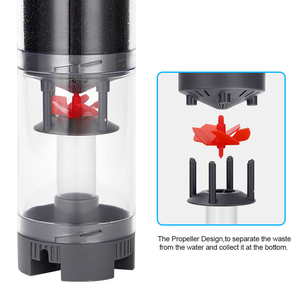 Fish Feces Collector Aquarium  - Aquarium Fish Waste Collector ulasan dan harga
