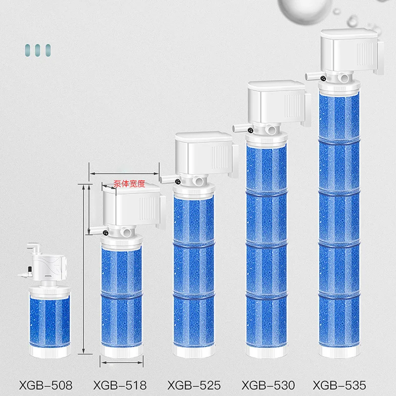 220V Ultra Quiet Aquarium Inte - Aquarium Fish Waste Collector ulasan dan harga