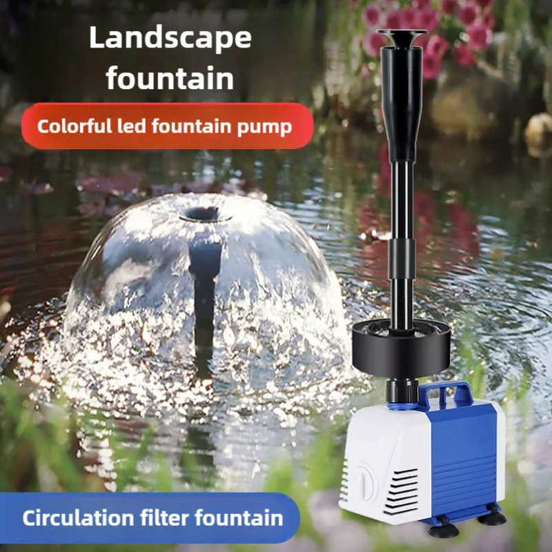 110V 220V Fish pond fountain p - Aquarium Fish Images ulasan dan harga