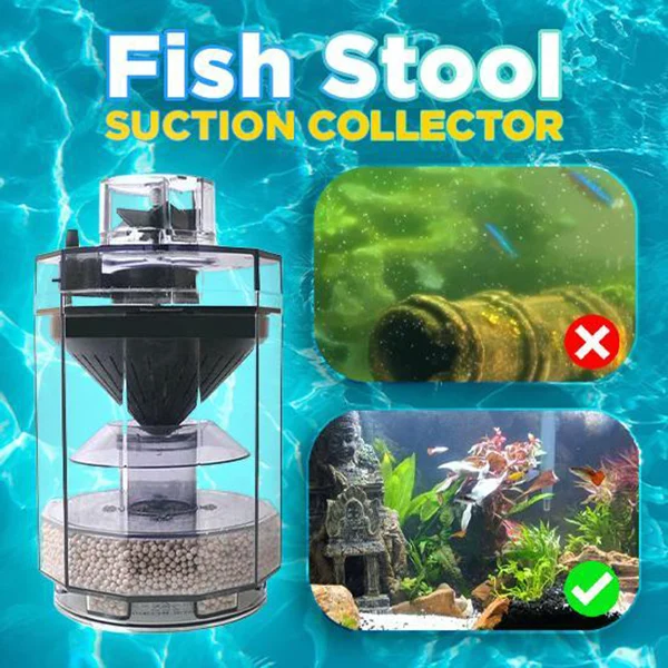 Fish Stool Suction Collector T - Aquarium Fish Waste Collector ulasan dan harga