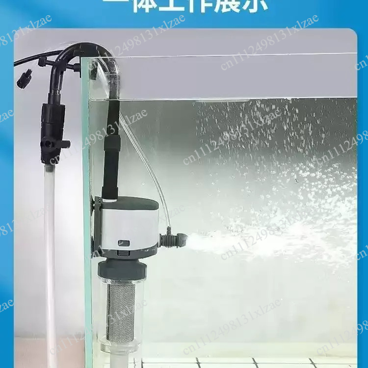 220-240V 3-in-1 Aquarium Filte - Aquarium Fish Waste Collector ulasan dan harga