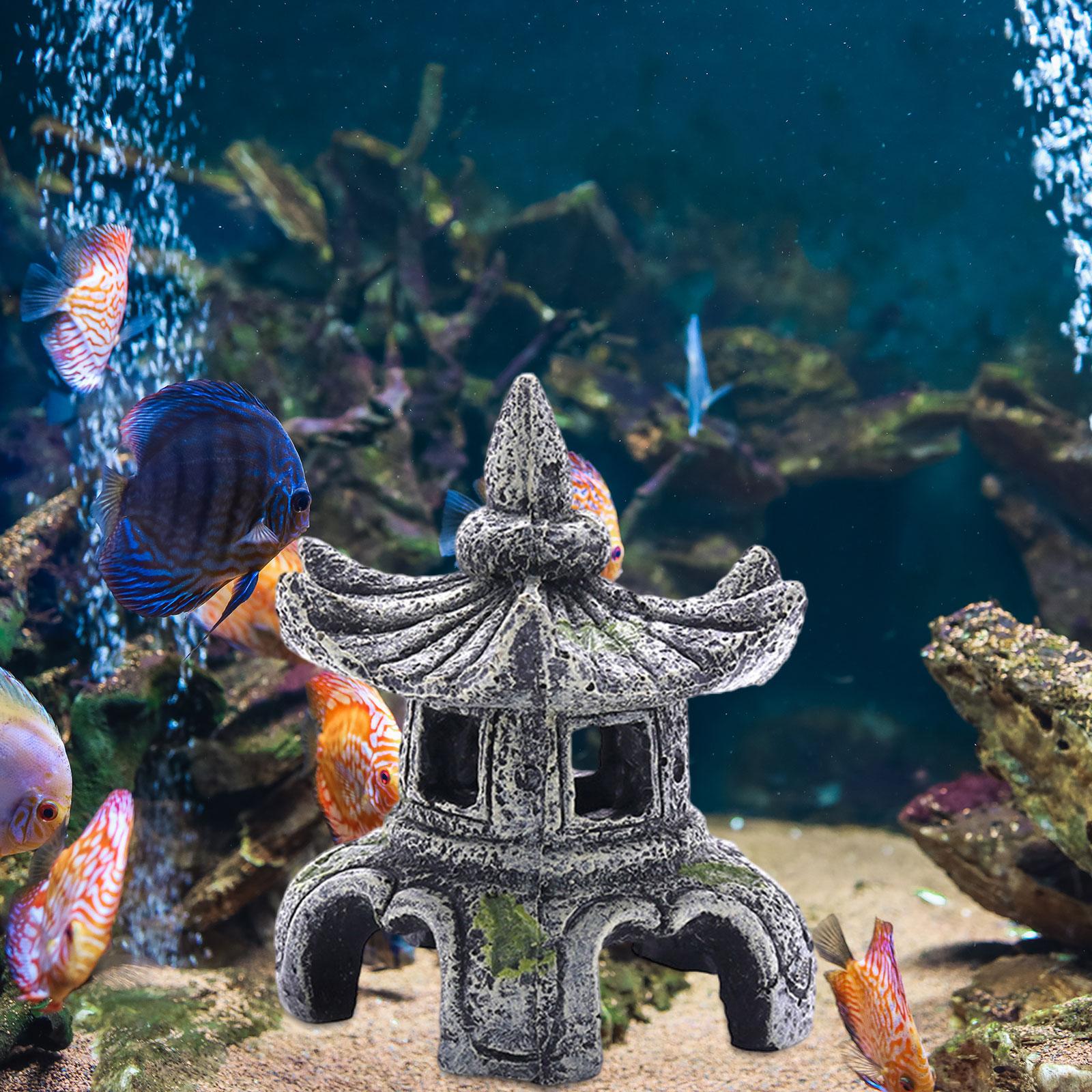 Aquarium Ornament Aquarium Acc - Fish Toy In Aquarium ulasan dan harga