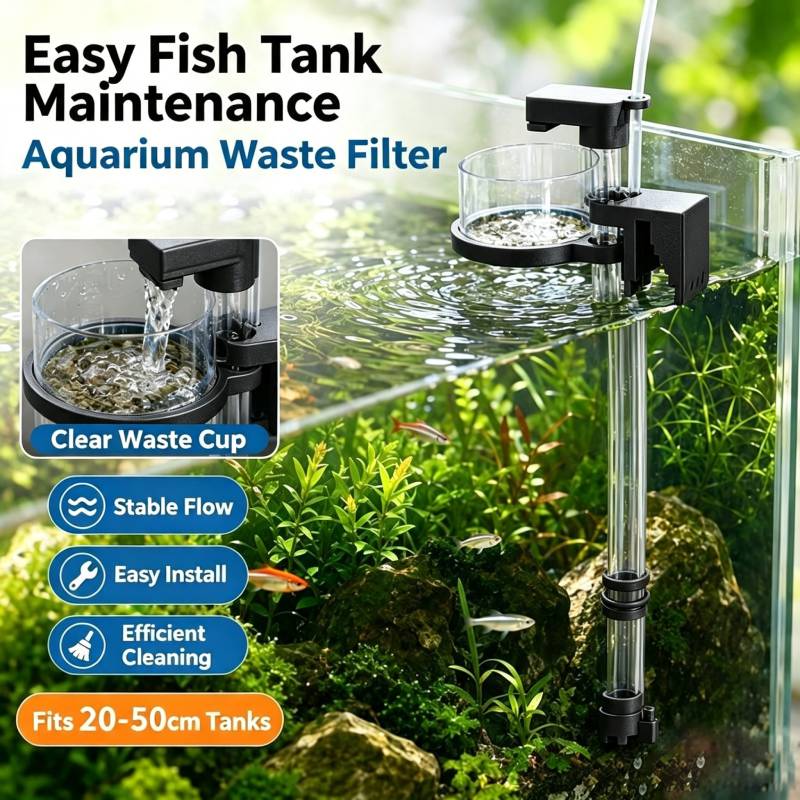 Detachable Air Lift Aquarium F - Aquarium Fish Waste Collector ulasan dan harga