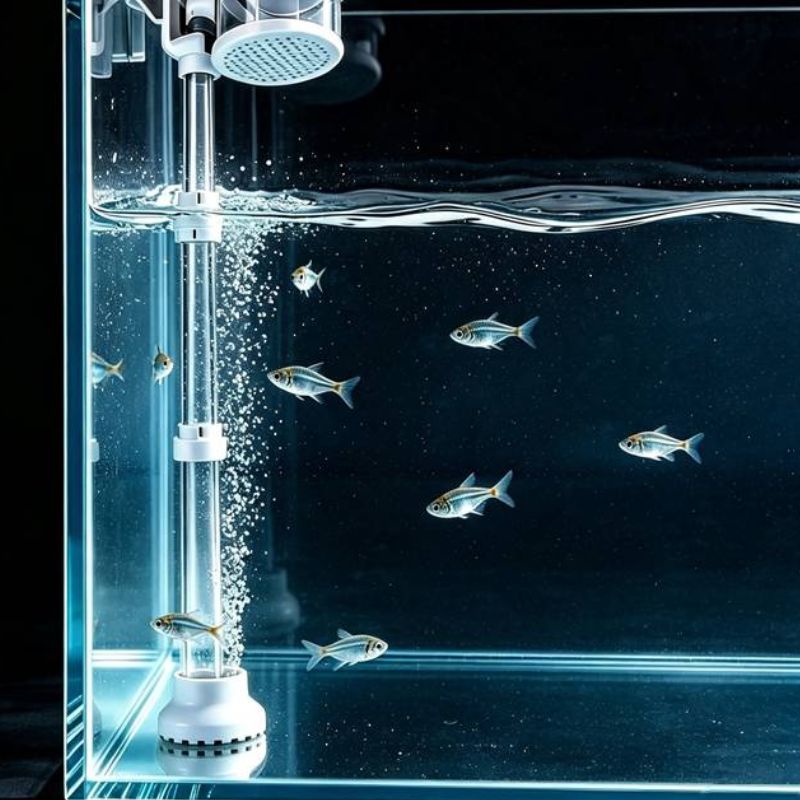 Detachable Air Lift Aquarium F - Aquarium Fish Waste Collector ulasan dan harga