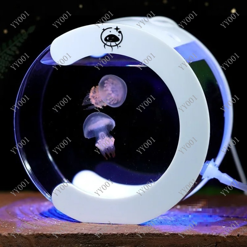 Desktop Circulating Jellyfish  - Aquarium Fish Artificial ulasan dan harga