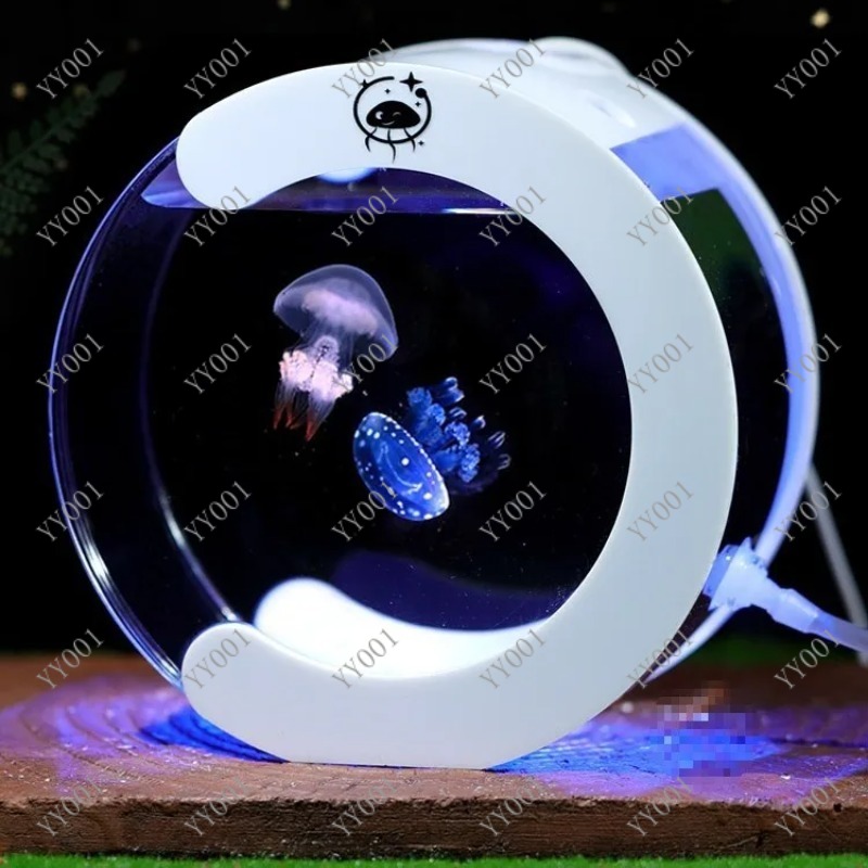 Desktop Circulating Jellyfish  - Aquarium Fish Artificial ulasan dan harga