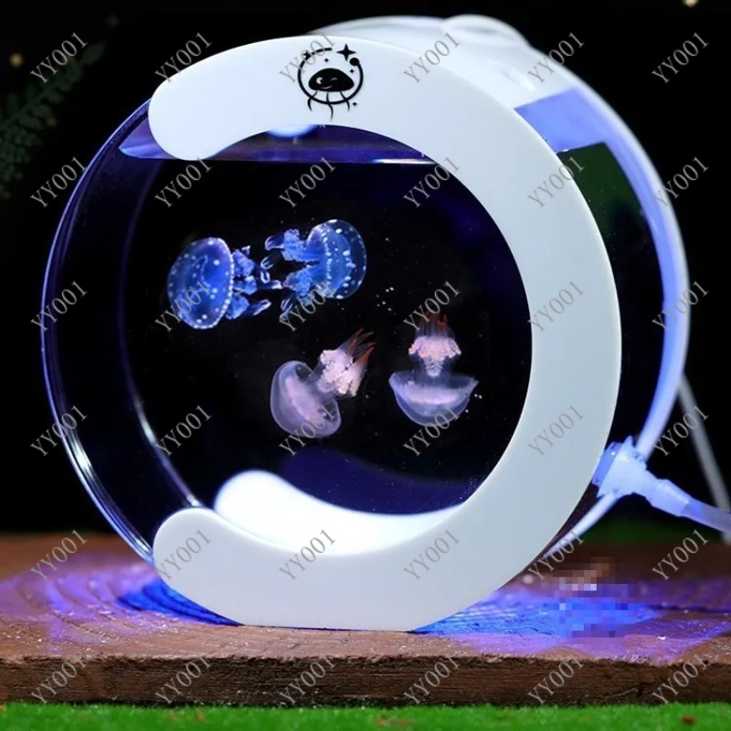 Desktop Circulating Jellyfish  - Aquarium Fish Artificial ulasan dan harga