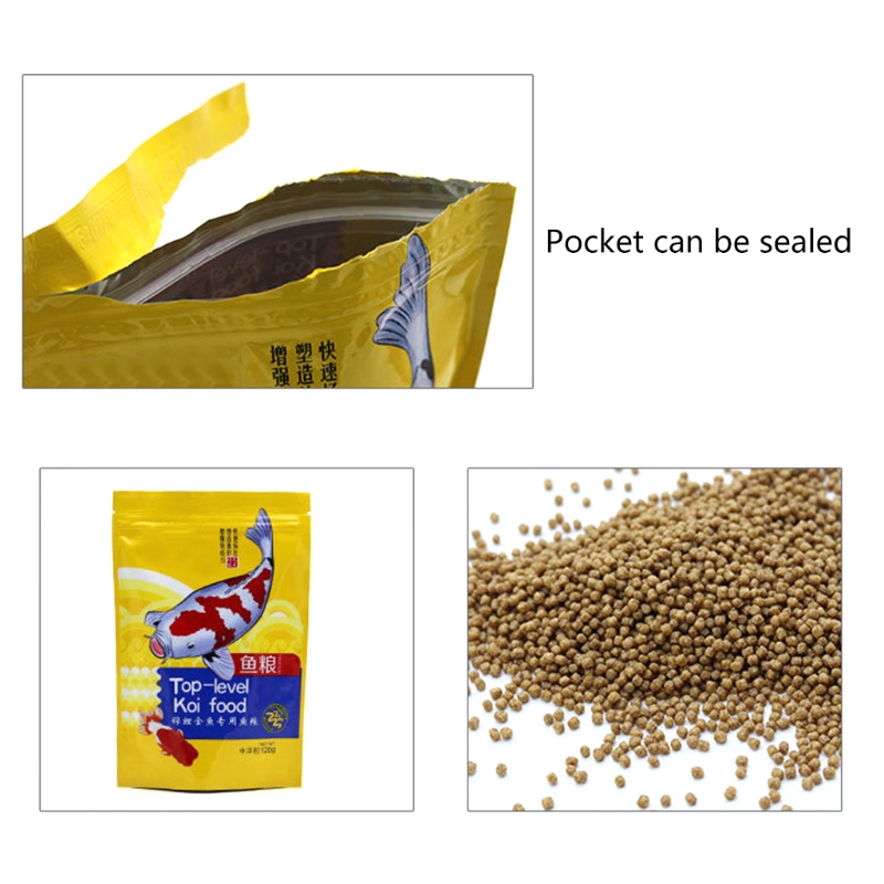 120g Fish Food Pellets Koi and - Aquarium Fish Vitamin ulasan dan harga