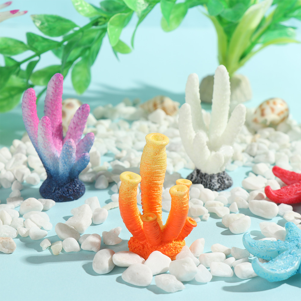 Artificial Coral Fish Tank Orn - Aquarium Fish Artificial ulasan dan harga