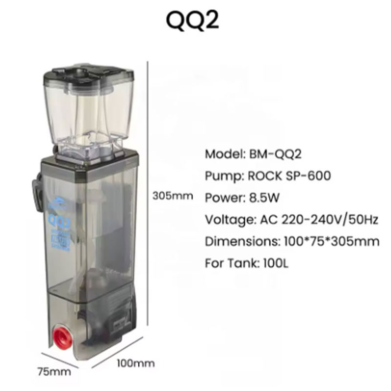 Bubble Magus BM QQ2 Internal P - Protein Skimmer Reef ulasan dan harga