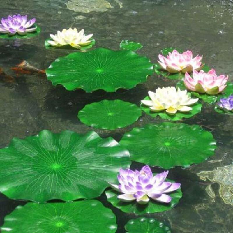 2026 Artificial Water Lily Lot - Aquarium Fish Artificial ulasan dan harga