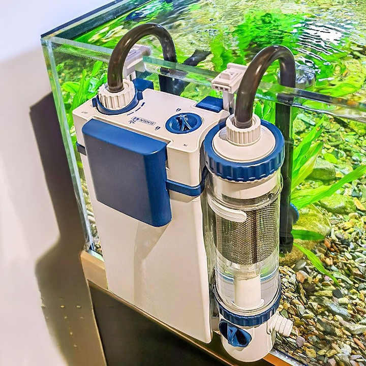 3 in 1 hanging fish tank tank  - Aquarium Fish Waste Collector ulasan dan harga