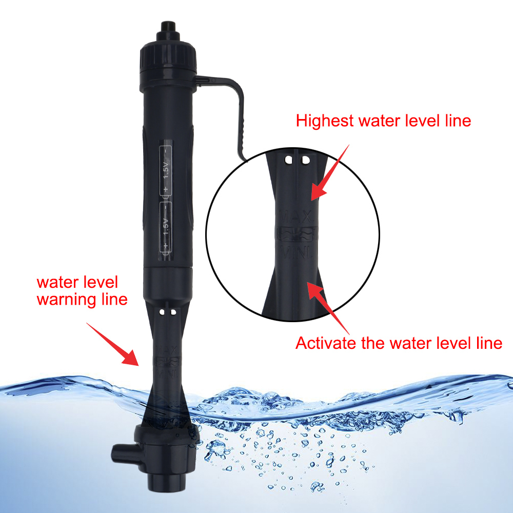 Electric Water Change Pump Gra - Aquarium Fish Waste Collector ulasan dan harga