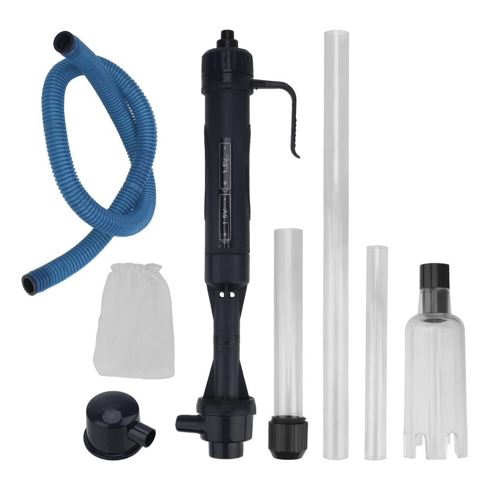 Electric Water Change Pump Gra - Aquarium Fish Waste Collector ulasan dan harga
