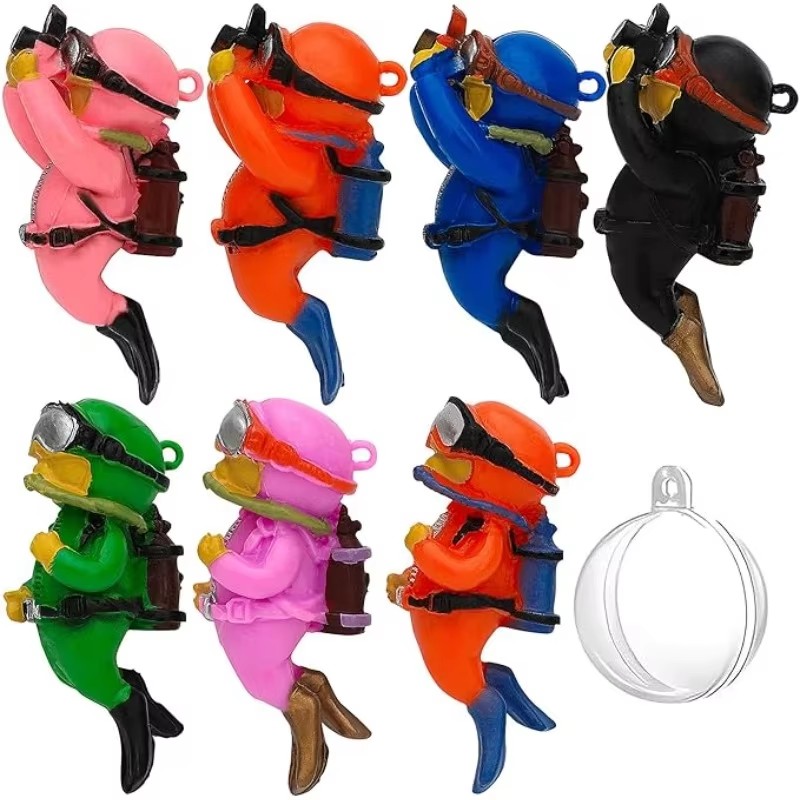1/2pcs Fish Tank Diver Ornamen - Aquarium Fish Popular ulasan dan harga