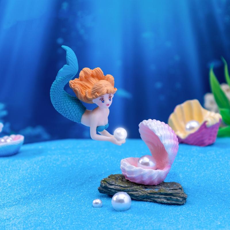 4Pcs Plastic Fish Tank Little  - Fish Toy In Aquarium ulasan dan harga