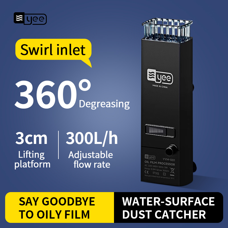 3W Aquarium Surface Oil Skimme - Aquarium Fish Waste Collector ulasan dan harga