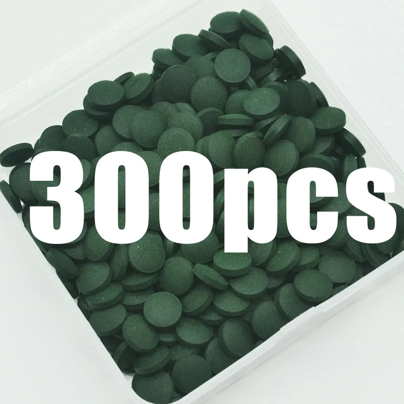 50-300Pcs High Purity Spirulin - Aquarium Fish Vitamin ulasan dan harga