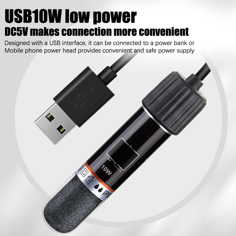 USB 26°CMini Aquarium Immersio - Aquarium Heater Submersible ulasan dan harga