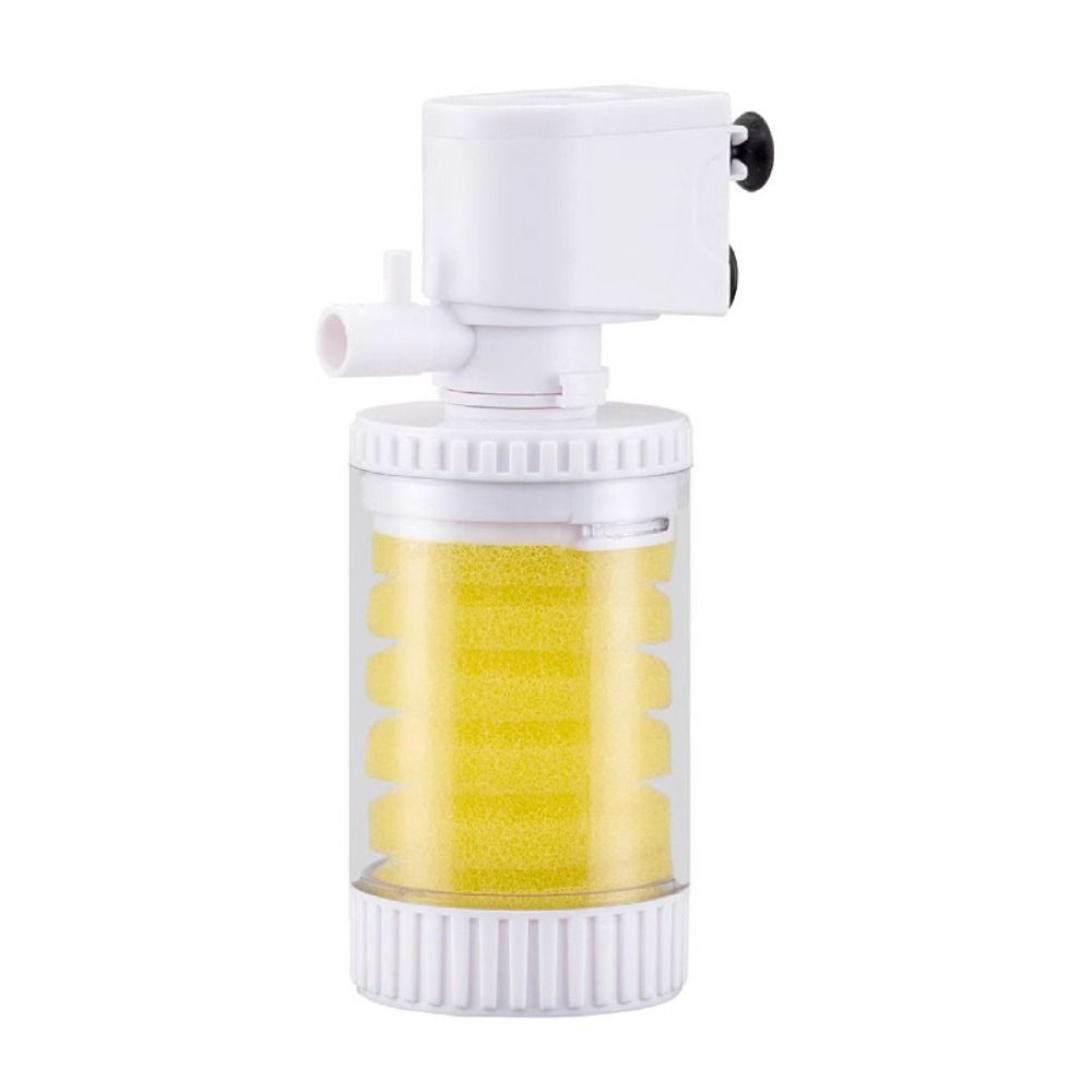 Mute Fish Tank Built-in Filter - Aquarium Fish Waste Collector ulasan dan harga