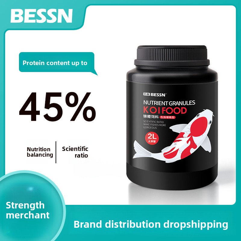 BESSN Koi & Goldfish Floating  - Aquarium Fish Vitamin ulasan dan harga