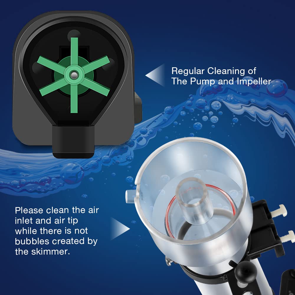 Adjustable water flow suspende - Protein Skimmer Reef ulasan dan harga
