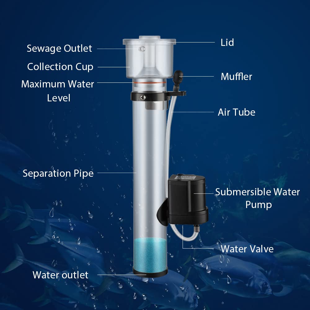 Adjustable water flow suspende - Protein Skimmer Reef ulasan dan harga