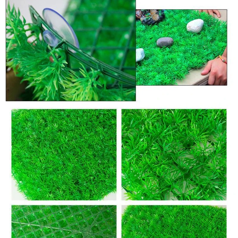Artificial Grass Lawn Aquarium - Aquarium Fish Artificial ulasan dan harga
