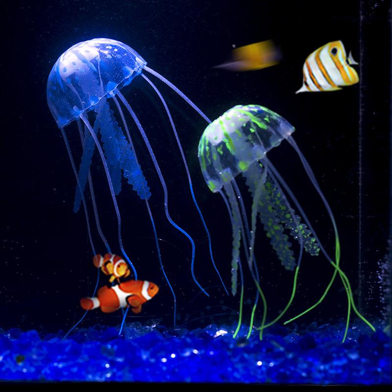 Artificial Jellyfish Aquarium  - Aquarium Fish Artificial ulasan dan harga